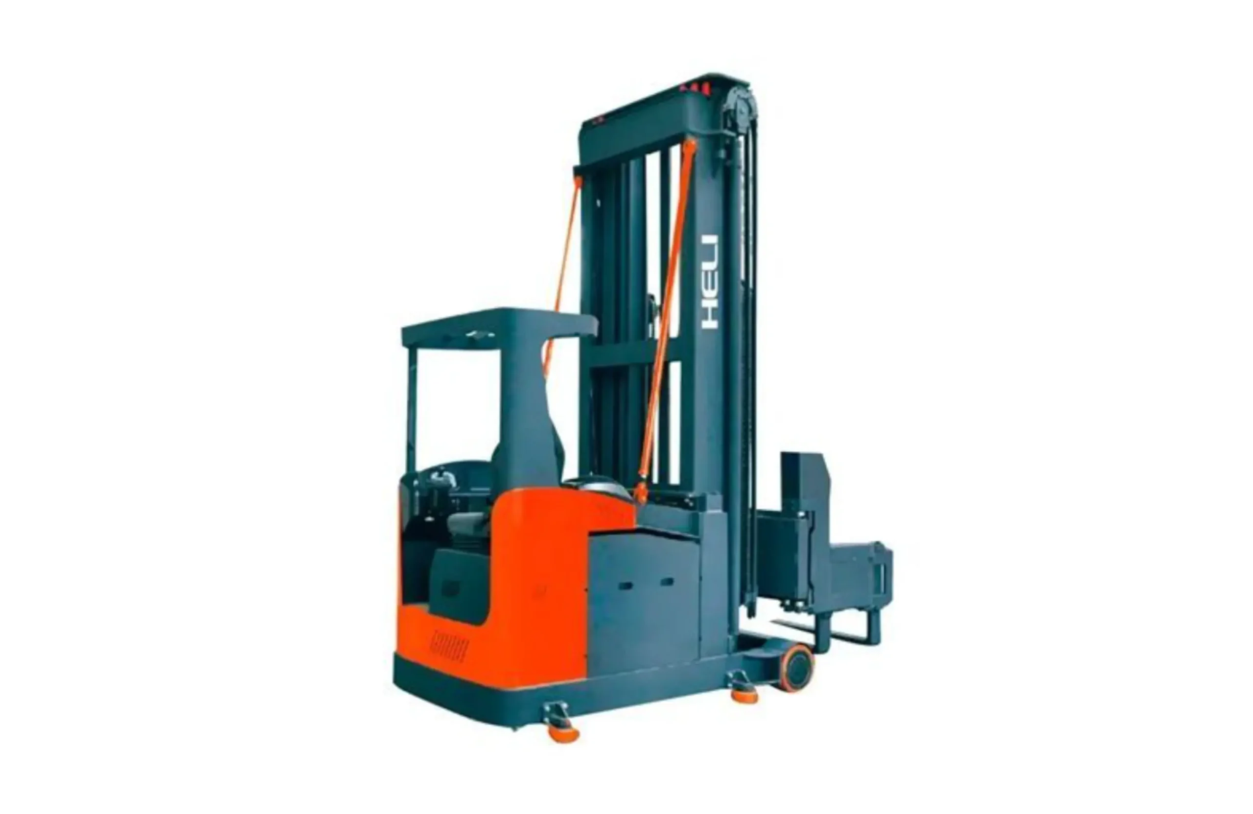 Montacargas Pasillo Muy Angosto Trilateral Eléctrico Litio (1.5 Ton)