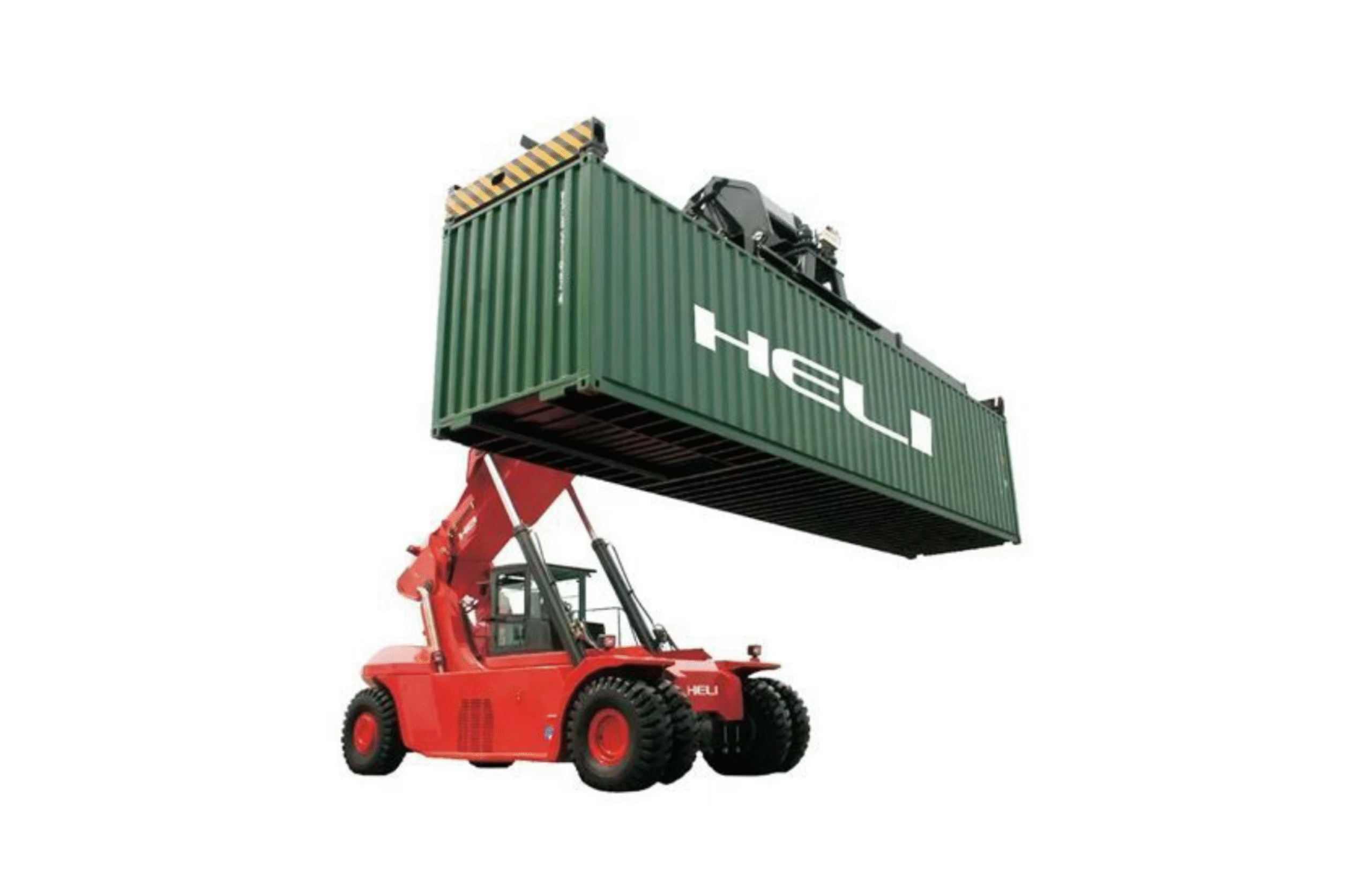 Reach Stacker para Carga de Contenedores (Hasta 45 Toneladas)